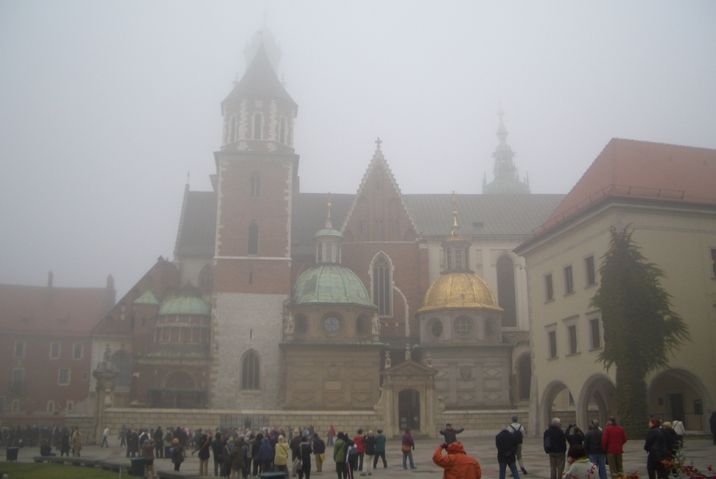 počasí v Krakowě už tak slunečné nebylo