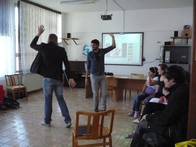 José a Davis předvedli flamenco