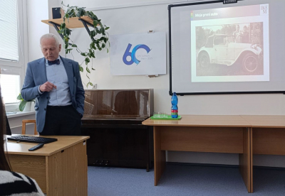 Prof. MUDr. Jan PIRK, DrSc. na SZŠ Turnov