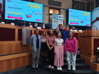 Zástupce SZŠ Turnov na Radě mladších