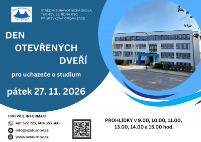 DEN OTEVŘENÝCH DVEŘÍ pro uchazeče o studium