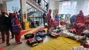 Nácvik evakuace při požáru v Domově důchodců Pohoda